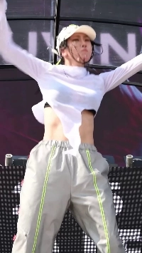 (SOUND)달수빈 시스루 흰티 블랙 브라 매끈 허리 기립근