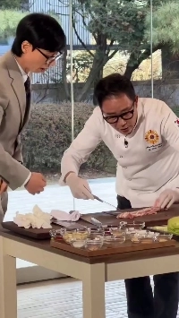 (SOUND)임성근 칼질쇼에 놀라는 유재석