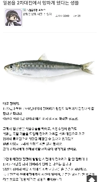 일본을 2차대전에서 망하게 했다는 물고기.jpg