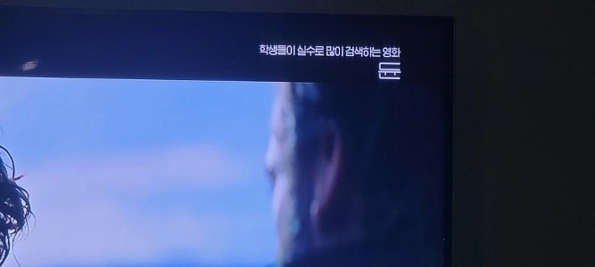 학생들이  실수로  많이  검색하는  영화