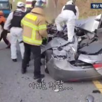 천운이 살린 교통사고