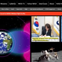 NASA 홈페이지 근황