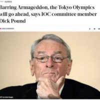 ""아마겟돈 일어나지 않는 한 올림픽 한다"" IOC 위원 강경 발언