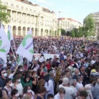 헝가리에서 1만명 반중시위