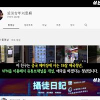 (능지처참) 대만인 유튜버를 공안에 신고한 중국인 유튜버