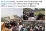 탈레반 처형 시작
