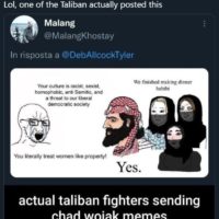 탈레반이 트위터에 올린 짤..