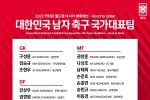 9월 월드컵 최종예선 한국 국가대표 명단..
