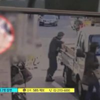 부산 80대 운전자 급발진 주장 사망사고 CCTV.gif