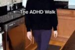 ADHD 환자의 걷는 모습