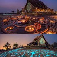 태국에 있는 와트 시린드혼 와라람 푸 프라오 사원