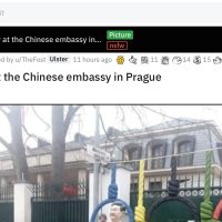 체코 프라하 중국대사관 근황.jpg