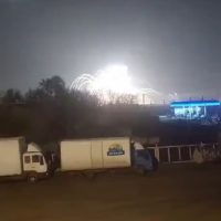 (SOUND)속보) 우크라이나 탄약고 폭발