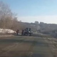 (SOUND)연료가 떨어져서 낙오된 러시아군