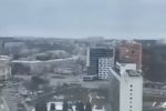 (SOUND)하르키우 시가지에 떨어지는 러시아군의 다연장 로켓탄
