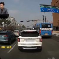 (SOUND)도로로 걸어오는 아기 구한 운전자