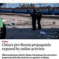 중국 공산당, 러시아 옹호 댓글부대 운영