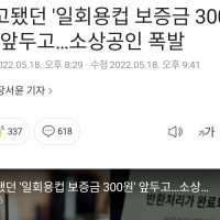 ''일회용컵 보증금 300원'' 앞두고…소상공인 폭발