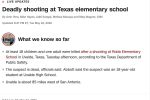 속보) 미국 텍사스 초등학교 총기 난사. 초등학생 18명 사망