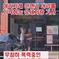 ㄷㄷ 여성 폭행하는 국힘 유세단