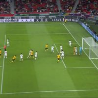(SOUND)[월드컵 아시아 지역예선 PO UAE vs 호주] 84분 아이...