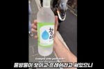 싱글벙글 한국 술에 속은 외국인