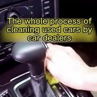 (SOUND)중고차 딜러가 중고차량 청소하는 방법