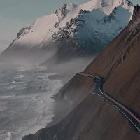 아이슬란드의 어느 도로
