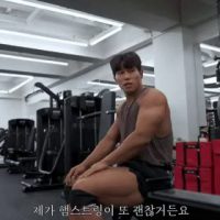 스켈레톤 윤성빈 선수의 하체 근육 ㄷㄷ.gif