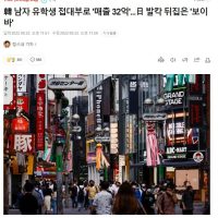 韓 남자 유학생 접대부로 ''매출 32억''...日 발칵 뒤집은 ''보이 바''