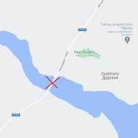 속보)러시아가 Dudchany 다리 폭파