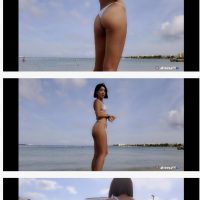 아프리카TV 여캠 스페인 해변에서...비키니 야방 T백 엉덩이