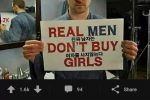 진짜 남자는 여자를 사지 않는다.