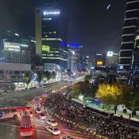 서울역앞 교통상황