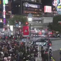 (SOUND)
현시각 도쿄 시부야 스크램블교차로 상황