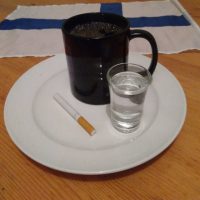 핀란드  상남자의 아침식사