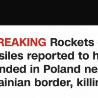 CNN 피셜 폴란드 미상 발사체 피격