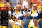이쯤되서 다시보는 2018년 월드컵 스웨덴 미인 응원단.gif