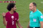 [카타르 v 세네갈] 겁없이 라호즈에게 항의하는 카타르 선수 ㄷㄷㄷㄷㄷㄷ