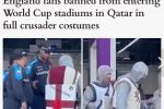 카타르 월드컵 입장 거부 당한 영국 팬들