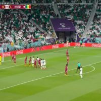 [카타르 v 세네갈] 세네갈 디에디우 코너킥 멋진 헤더 추가골 0-2