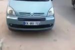 (SOUND)사륜오토바이 도로에서 꼴값 떨다가 당하는 영상