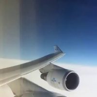(SOUND)비행기 타면서 난기류때 창밖 날개 보면 후달리는 영상