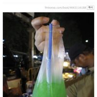태국  봉지 음료  근황