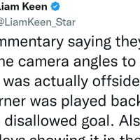 [리암 킨] TV해설은 안필드 카메라가 누네스가 옵사위치인지 판단 어려워 온필드결정 따랐다함