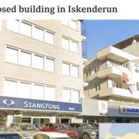 지진으로 붕괴된 터키 쌍용차 건물 ㄷㄷ