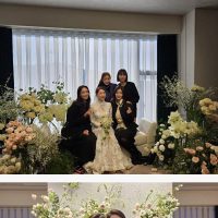 서인영 결혼식에 참석한 쥬얼리 멤버들 ㄷㄷㄷ