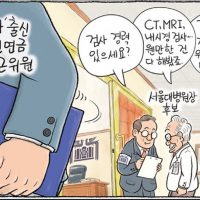 한겨레 만평 ㅡ ''검사'' 출신..