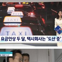 서울 회사택시 좆되는거 보고 몸사리는 지방 택시회사
