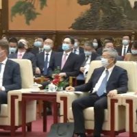 중국 회의에 참석힌 이재용 jpg